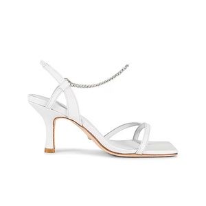 New Raye White Heels Size 8